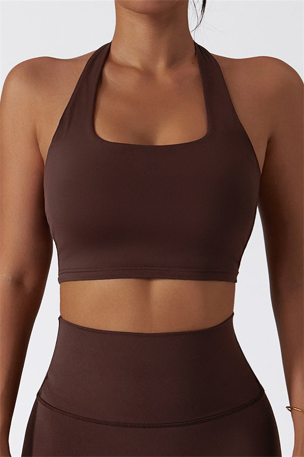 The Seraphine Halter Crop Top