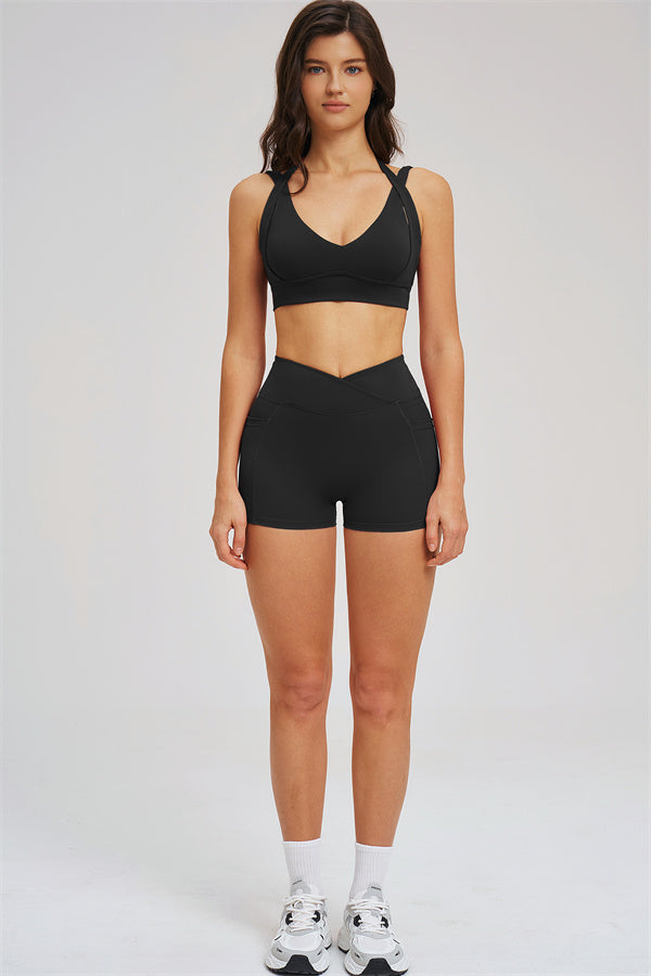 The Sizzle Sports Bra Shorts 2-Piece Set
