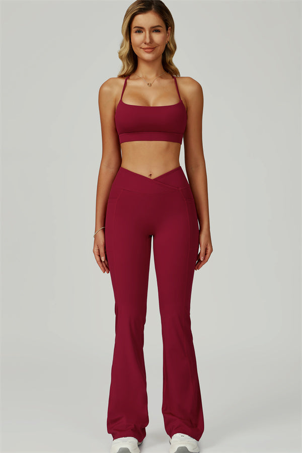 The Flourish Flared Leggings