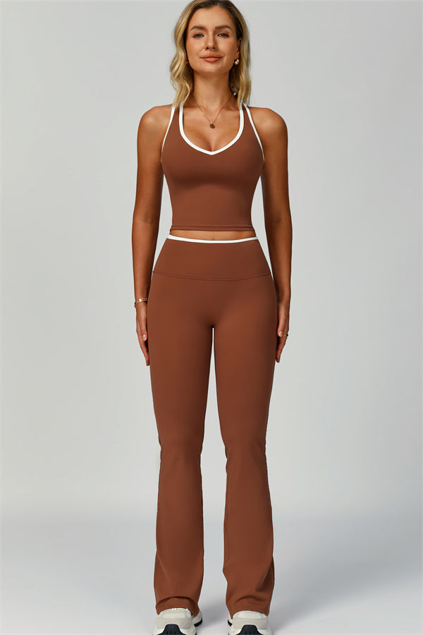 The Quest Tank Flared Leggings 2-Piece Set