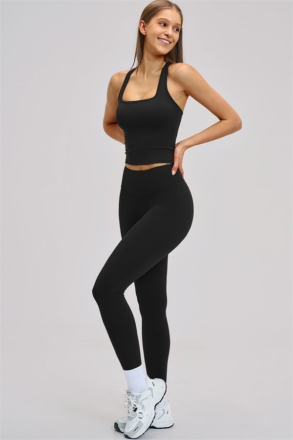 The Dynamic New Crop Top Leggings 2-Piece Set