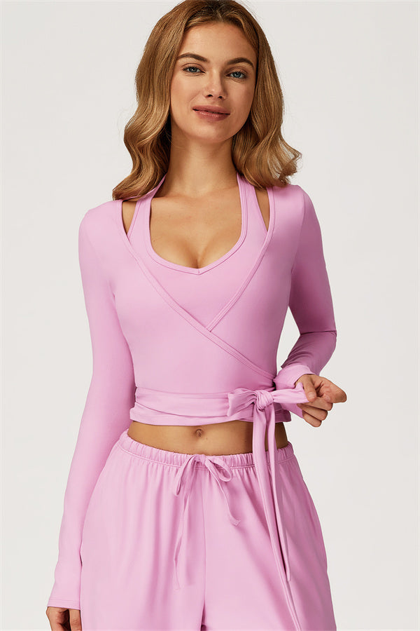 The Sprint Long Sleeve Crop Top