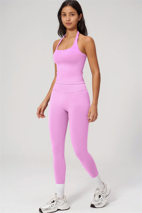 The Empower Halter Crop Top
