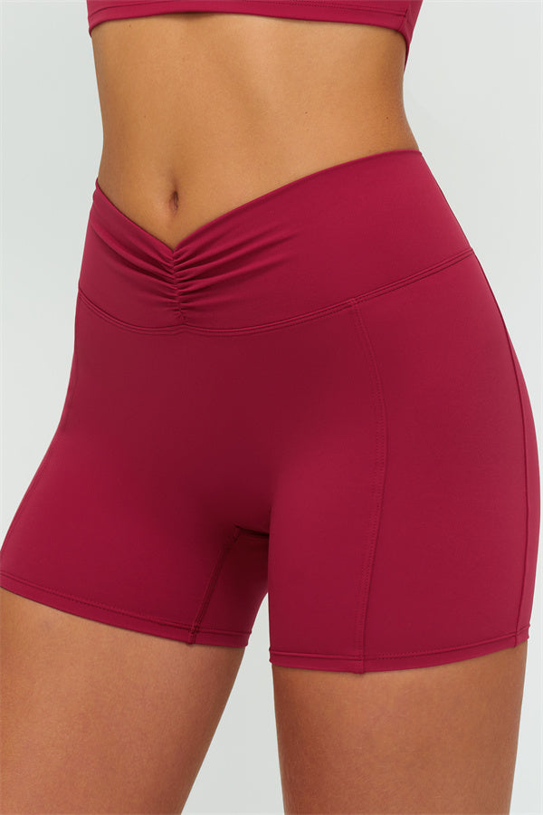 The Lushness Long Sleeve Crop top Shorts 2-Piece Set
