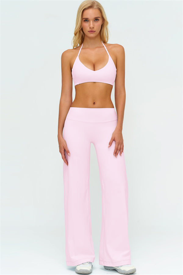 The Twirl Sports Bra New Straight Leg Pants 2-Piece Set