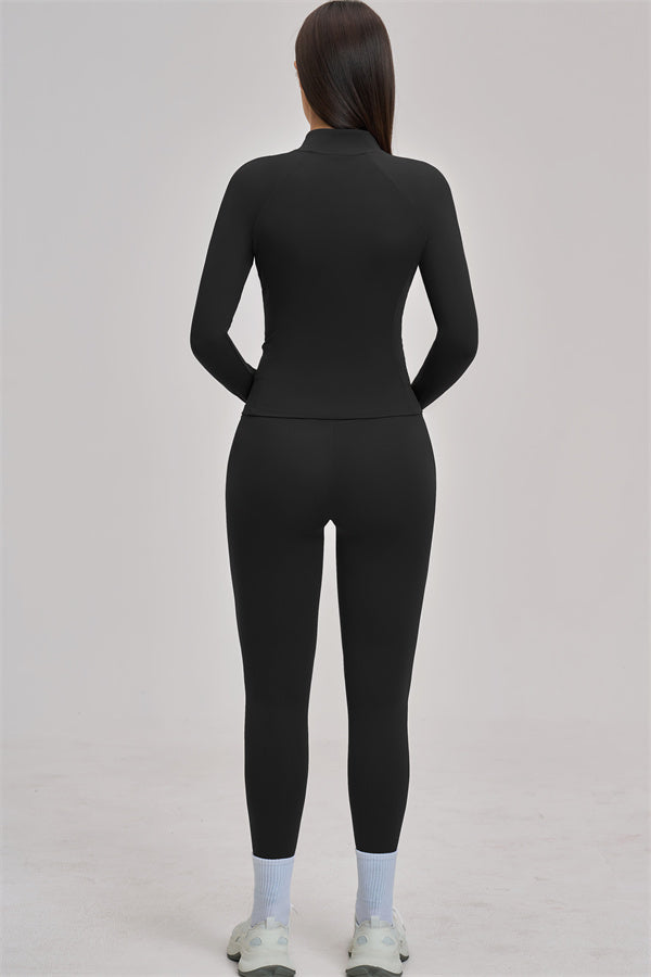 The Swoon Jacket Sports Bra Leggings 3-Piece Set