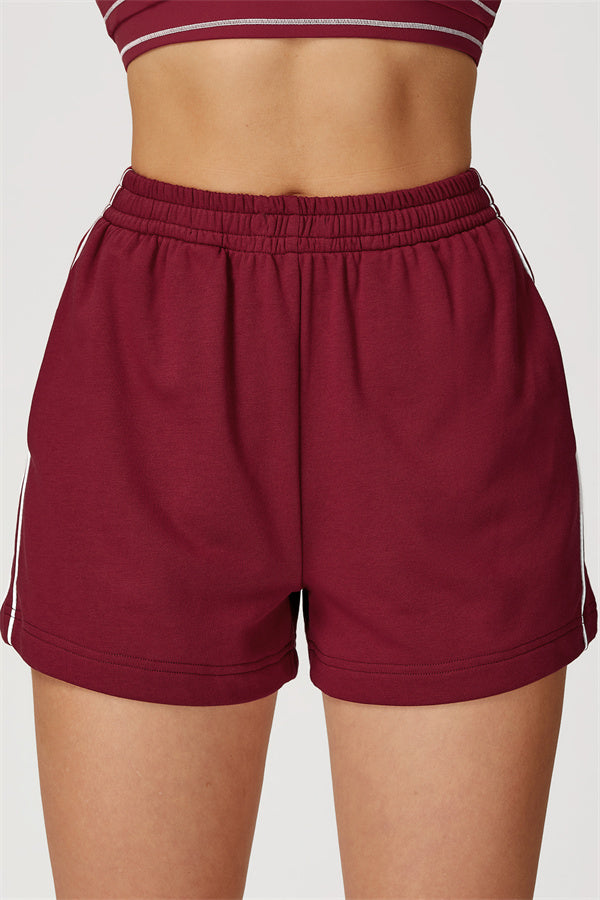 The Amara Sweatshirt Lounge Shorts 2-Piece Set