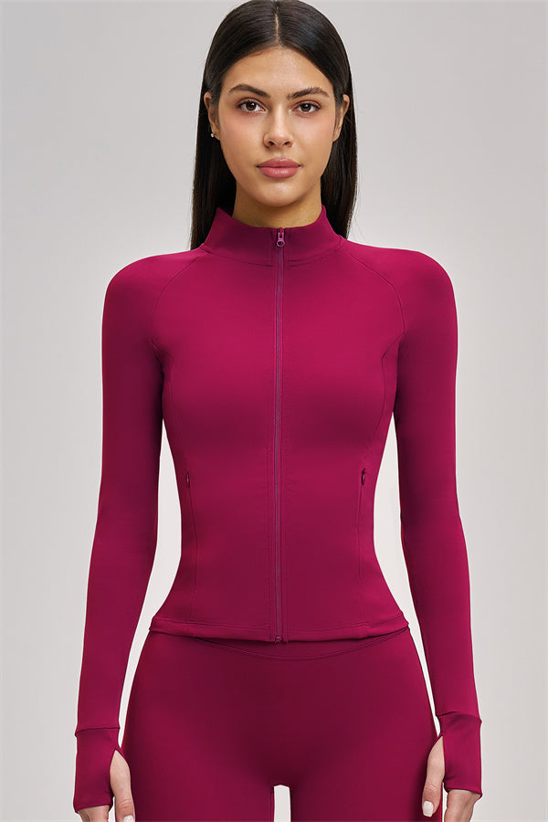 The Swoon Jacket Sports Bra Shorts 3-Piece Set