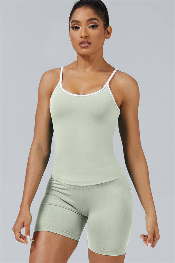 The Elevate New Crop Top Shorts 2-Piece Set