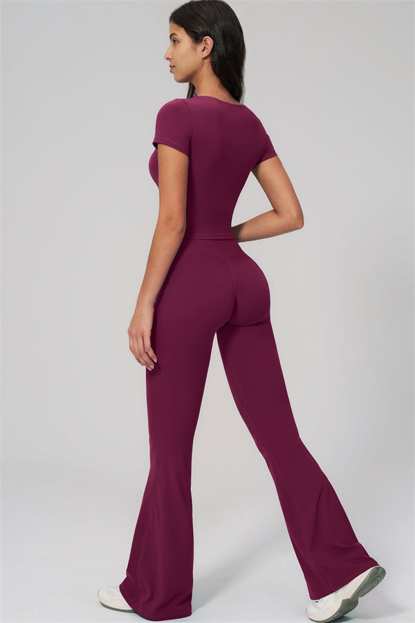The Rapture T-shirt Flared Leggings 2-Piece Set