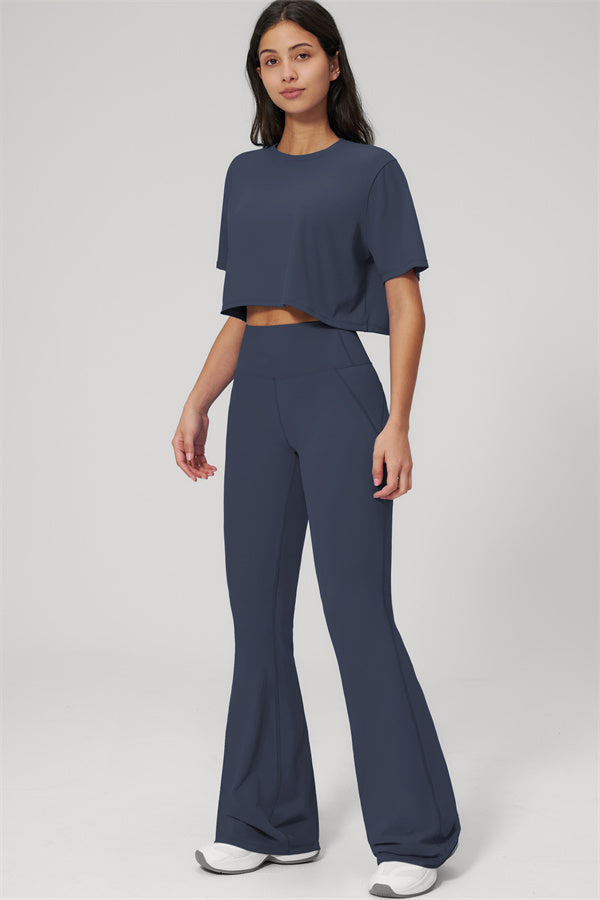 The Bold T-shirt Flared Leggings 2-Piece Set