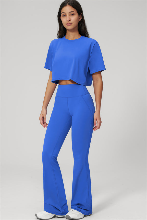 The Bold T-shirt Flared Leggings 2-Piece Set
