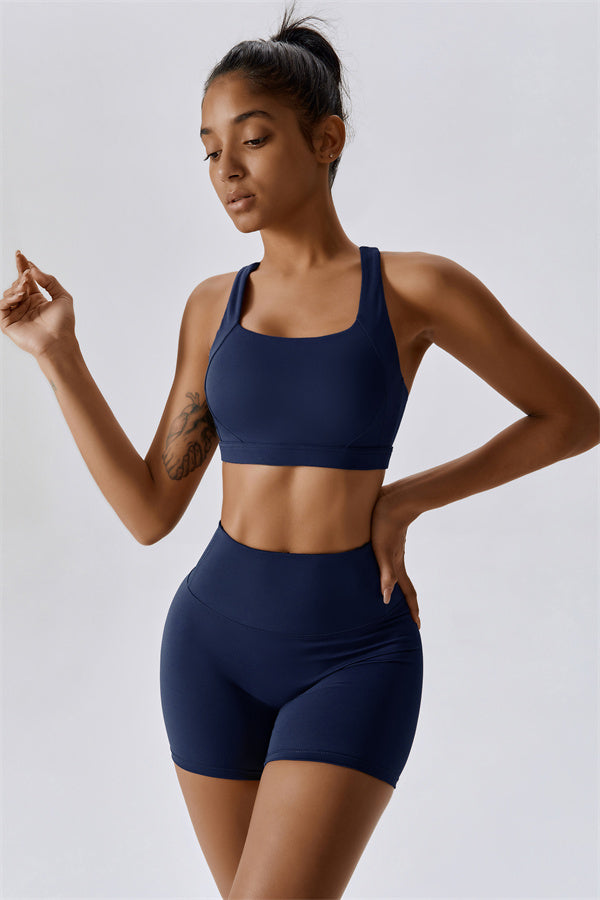 The Eloise Sports Bra Shorts 2-Piece Set
