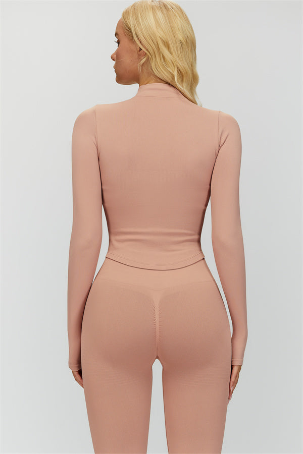 The Delight Jacket Sports Bra Leggings 3-Piece Set