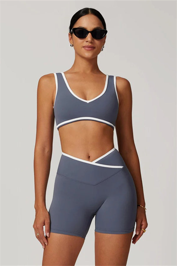 The Stamina Sports Bra Shorts 2-Piece Set