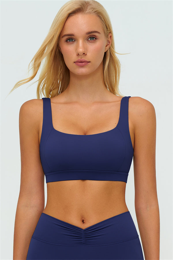 The Lushness V-Back Sports Bra Flared Leggings 2-Piece Set