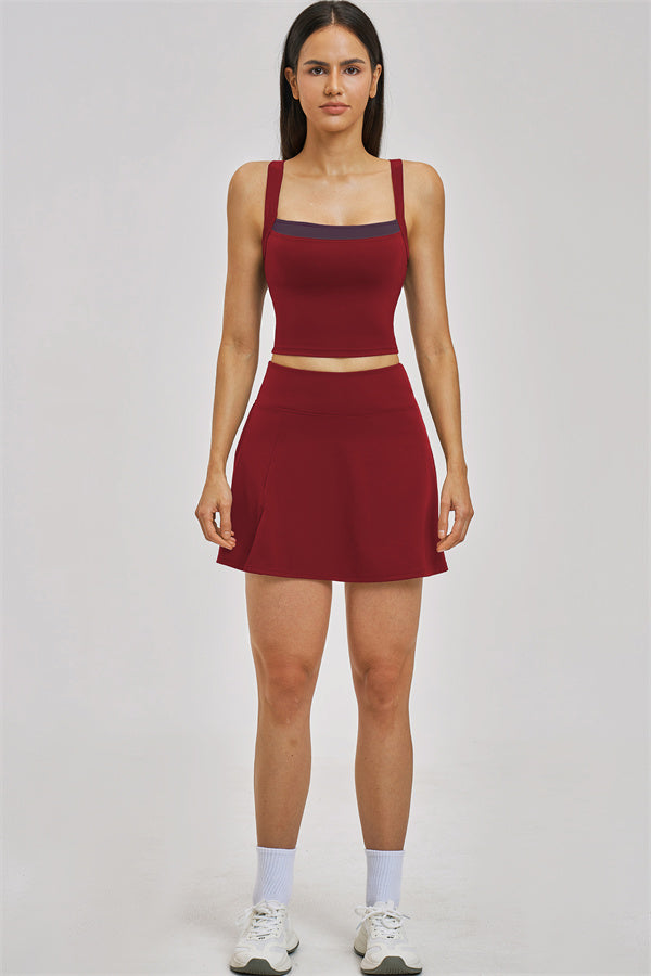 The Seraphine Tank Top Skirt 2-Piece Set