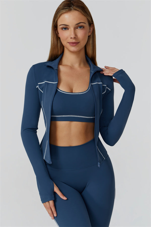 The Venus Zip Top Leggings 2-Piece Set