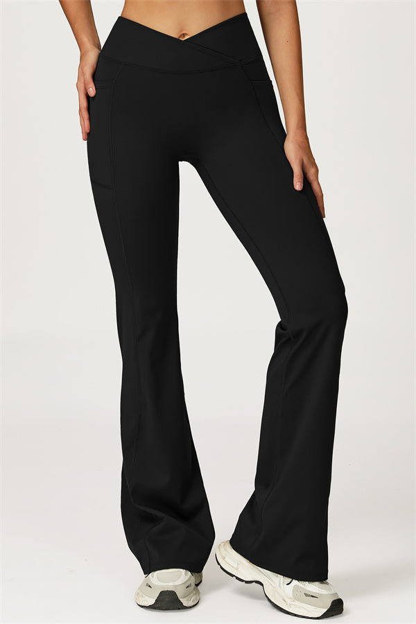 The Glacier Sports Bra Flared Leggings 2-Piece Set