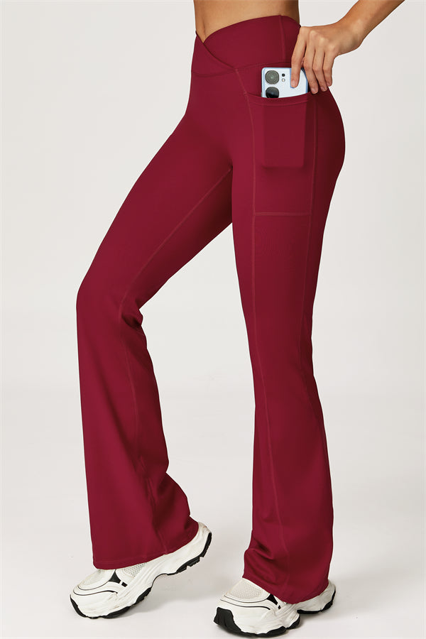 The Glacier Sports Bra Flared Leggings 2-Piece Set