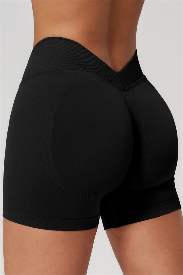 The Empower One-Shoulder Sports Bra Shorts 2-Piece Set