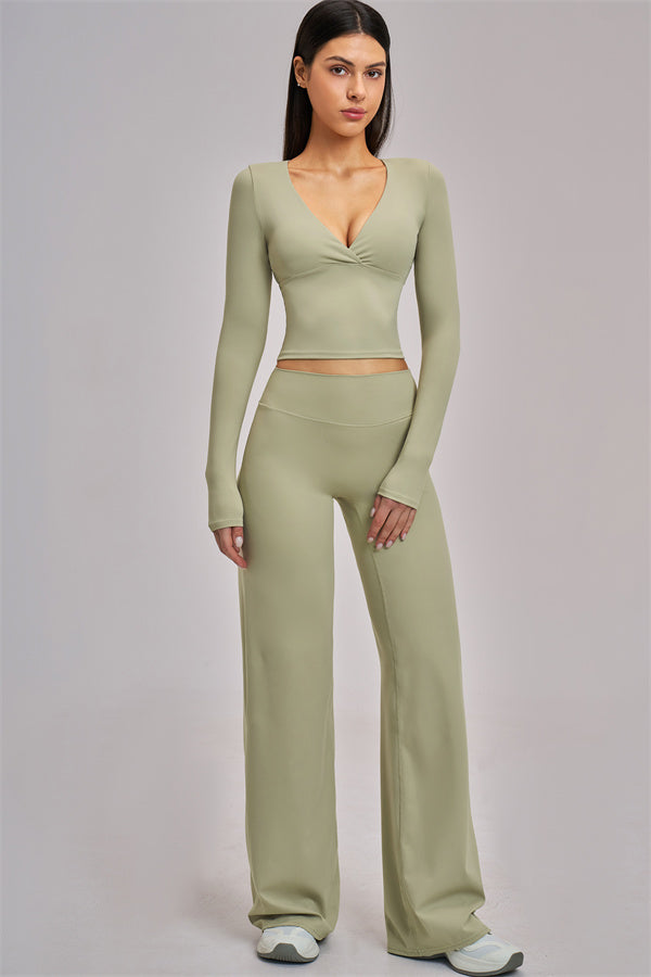 The Swoon Long Sleeve Crop top