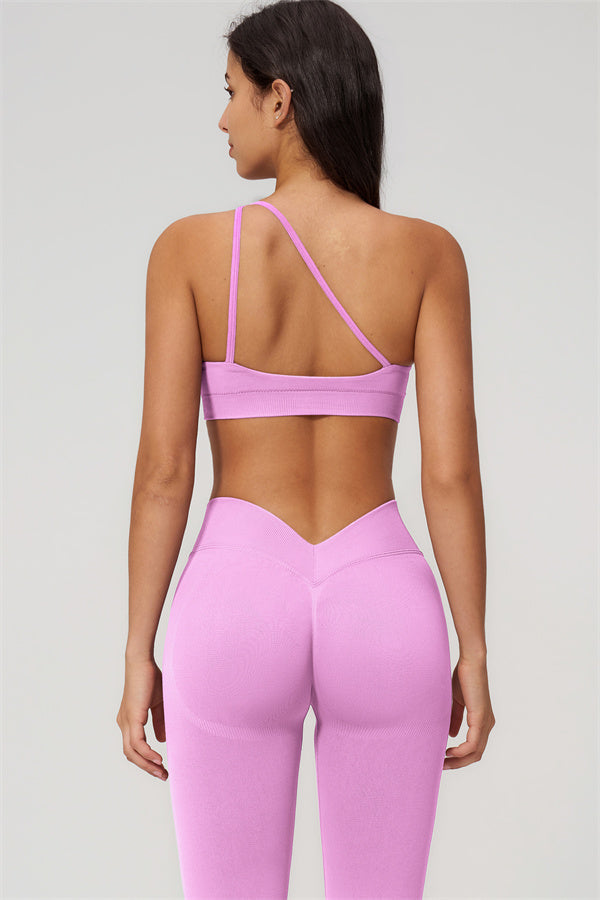The Empower One-Shoulder Sports Bra