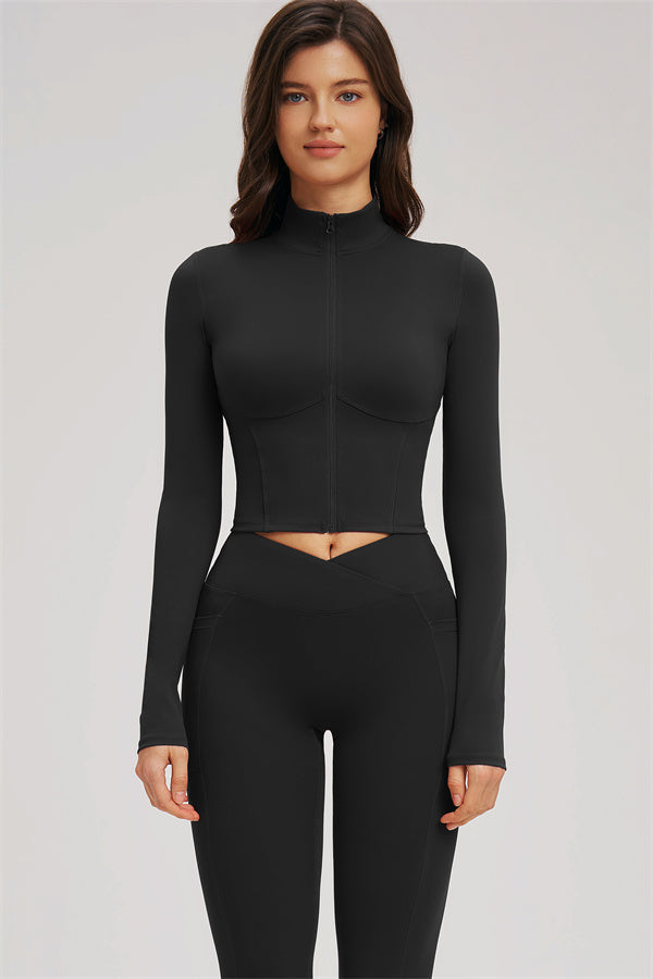 The Sizzle Zip Jacket Leggings 2-Piece Set