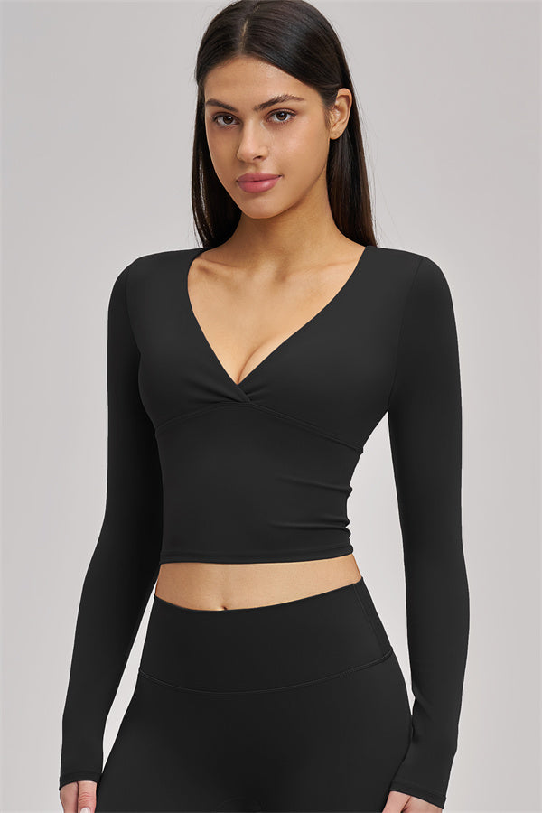 The Swoon Long Sleeve Crop top