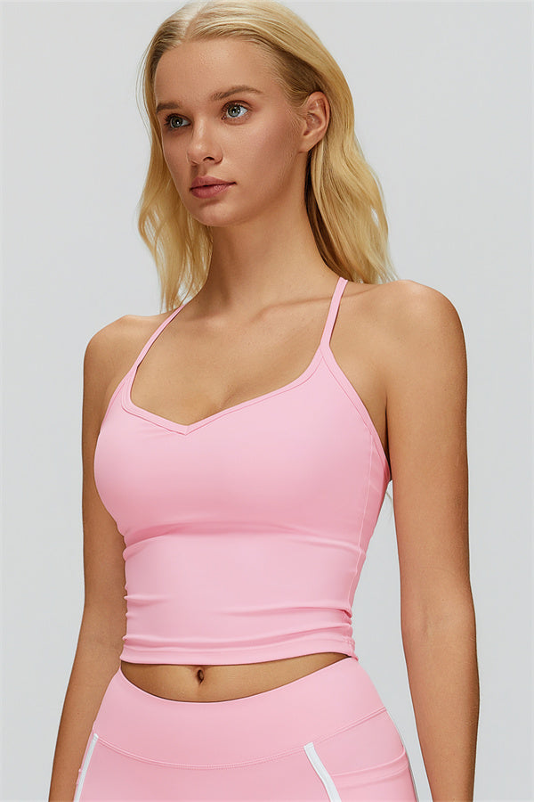 The Whisper Crop Top Shorts 2-Piece Set