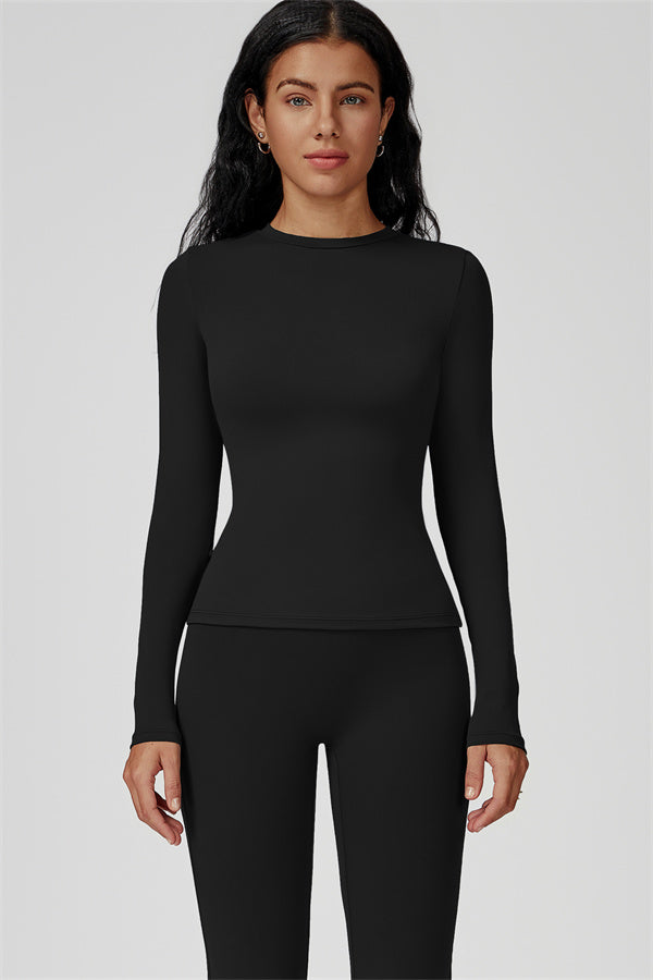 The Oasis Long Sleeve T-shirt Flared Leggings 2-Piece Set