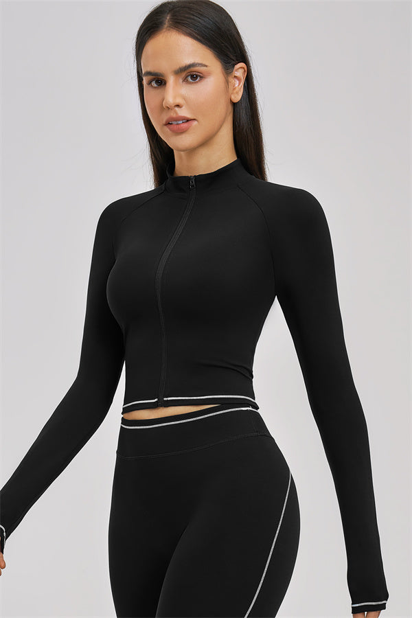 The Unbound Jacket Sports Bra Leggings 3-Piece Set