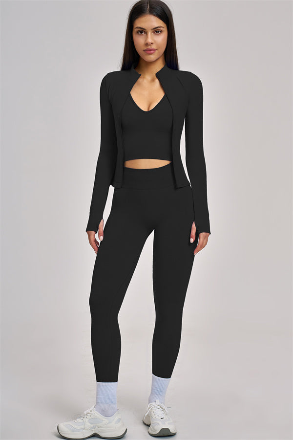 The Vision Jacket Tank Top Leggings 3-Piece Set