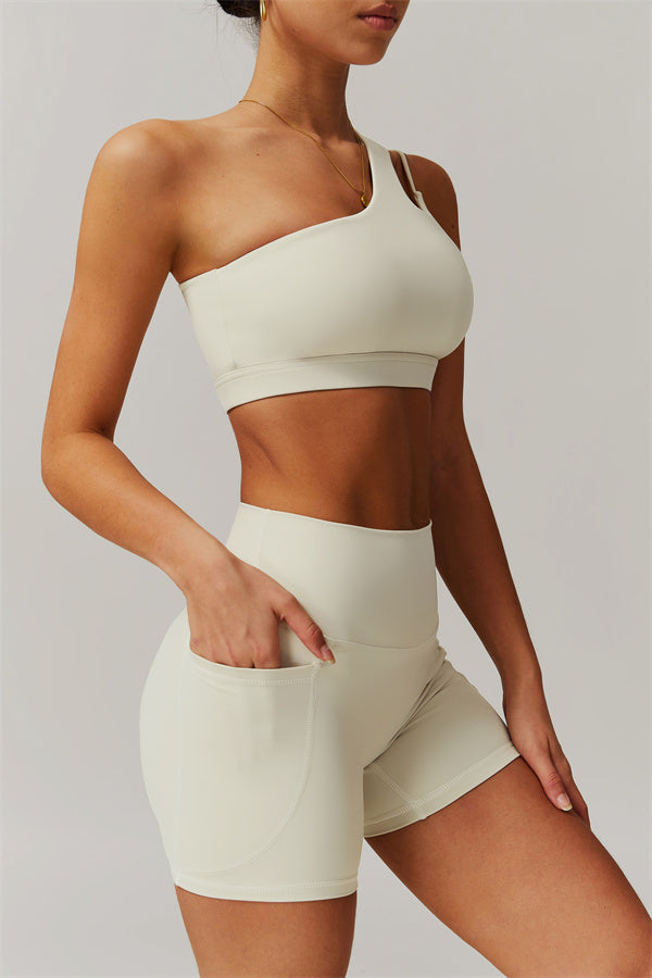 The Blissful Rose Sports Bra Shorts 2-Piece Set