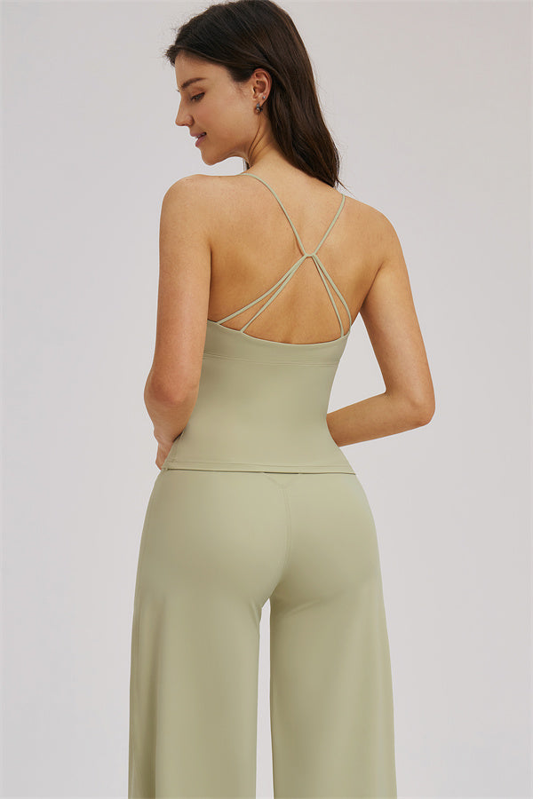 The Mosaic Tank Top Straight Leg Pants 2-Piece Set