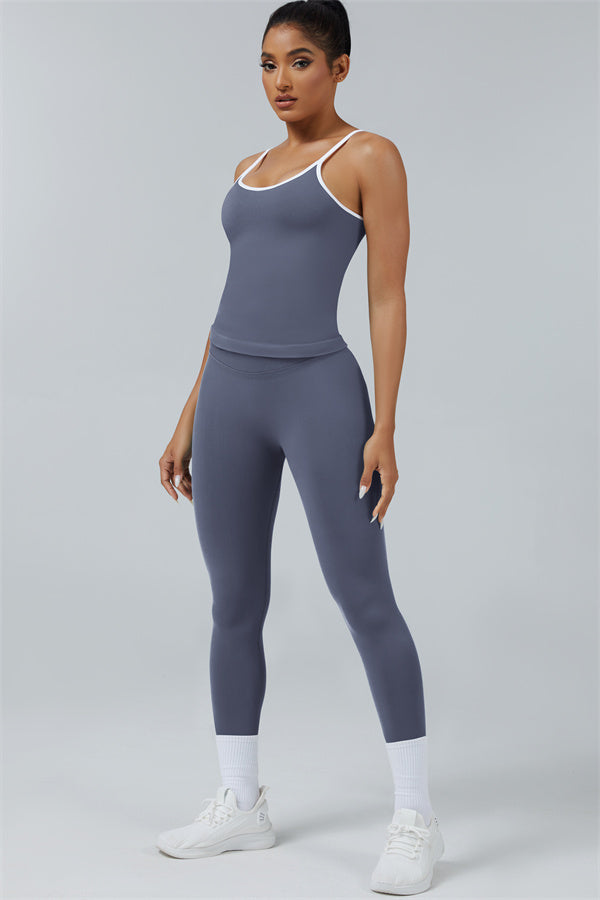 The Elevate Crop Top Leggings 2-Piece Set