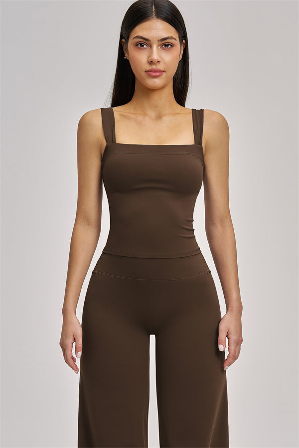 The Swoon Tank Top Flared Leggings 2-Piece Set