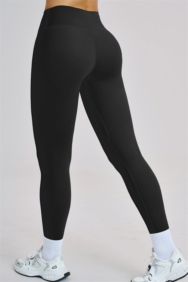 The Zestful Long Sleeve Crop Top Leggings 2-Piece Set