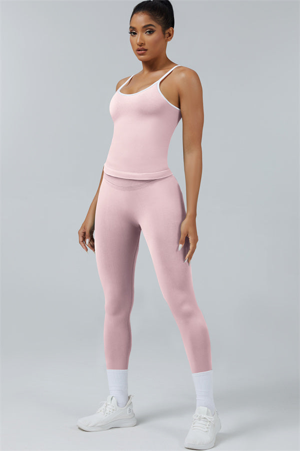 The Elevate Crop Top Leggings 2-Piece Set