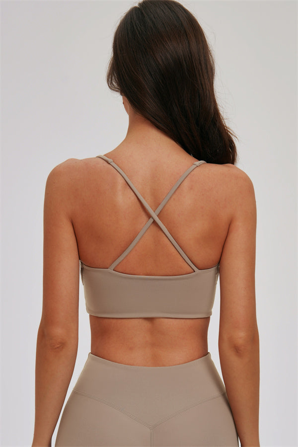 The Kinetic Cross Back Sports Bra