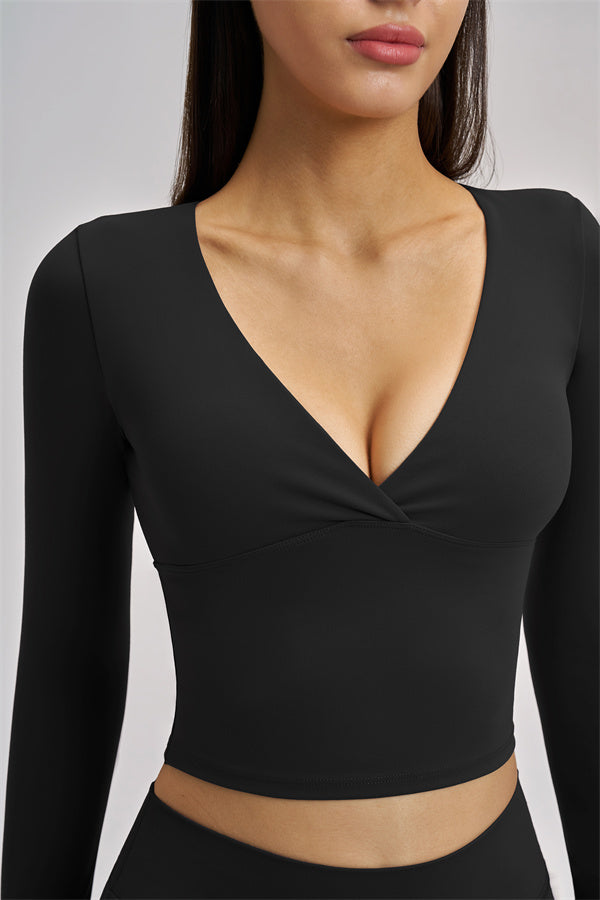 The Swoon Long Sleeve Crop top