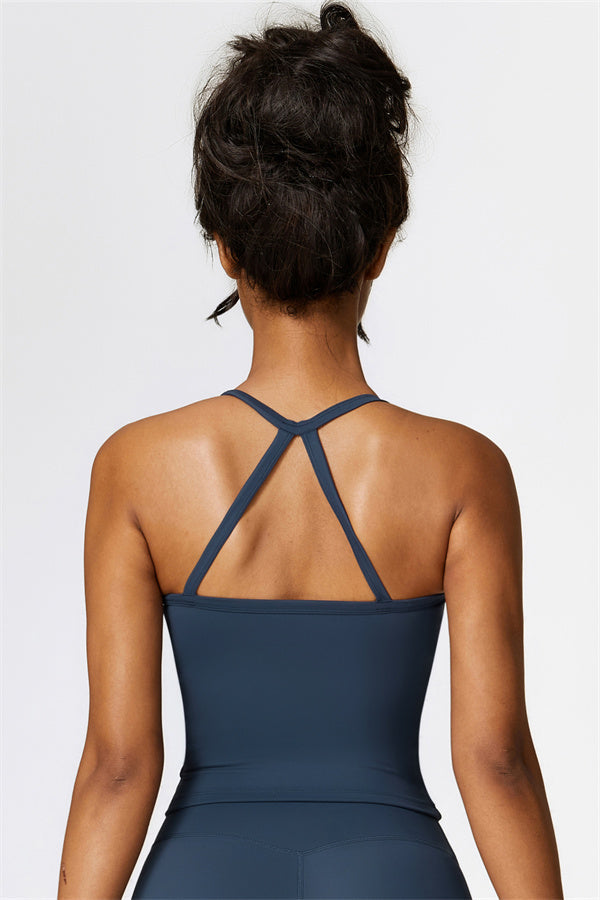 Athena Celeste Crop Vest