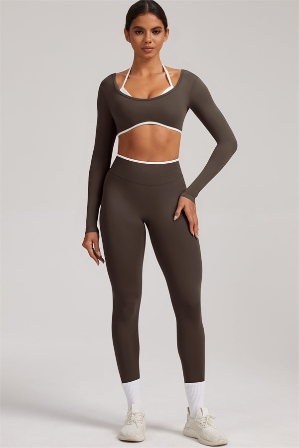 The Elevate Long Sleeve Crop top