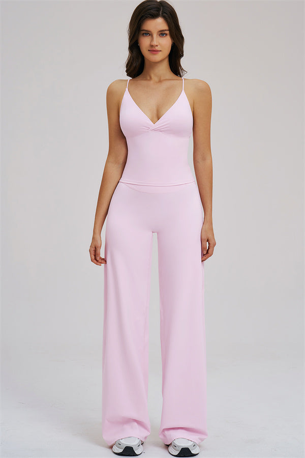 The Mosaic Tank Top Straight Leg Pants 2-Piece Set