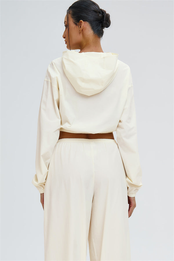 The Svelte UV protection Crop Hoodie
