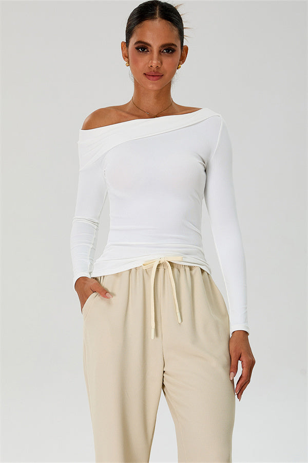 The Rush Off-shoulder T-shirt Sweatpants 2-Piece Set
