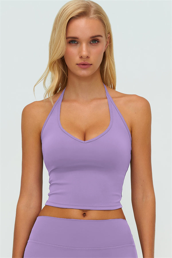 The Twirl Halter Tank Top
