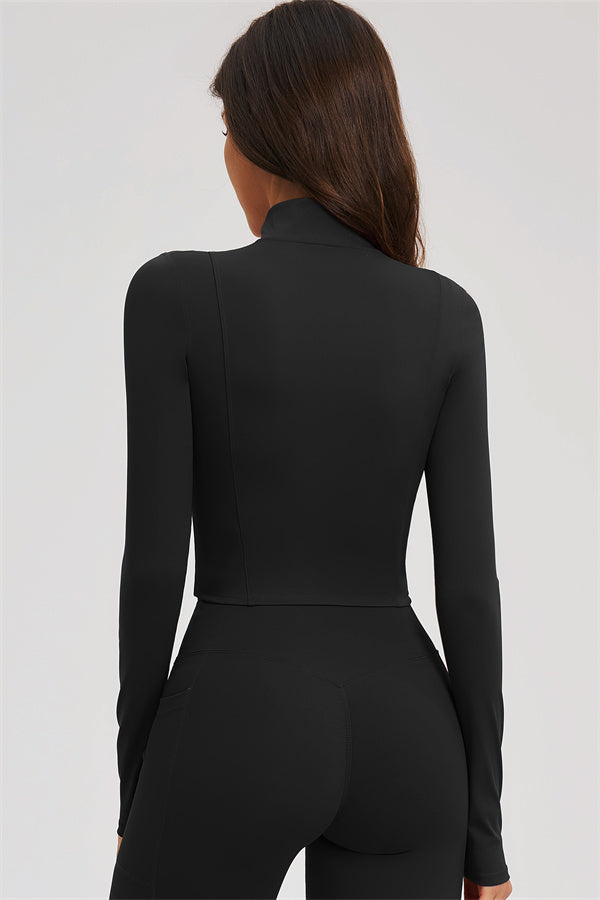 The Sizzle Zip Jacket Sports Bra Flared Leggings 3-Piece Set