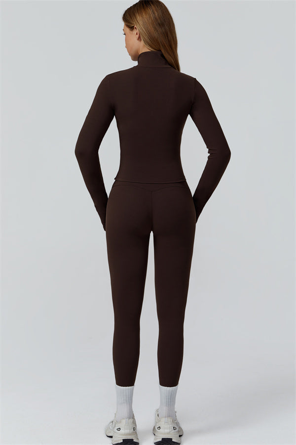 The Venus Zip Top Leggings 2-Piece Set