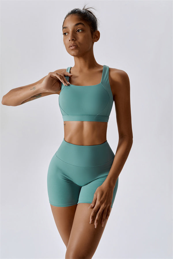 The Eloise Sports Bra Shorts 2-Piece Set
